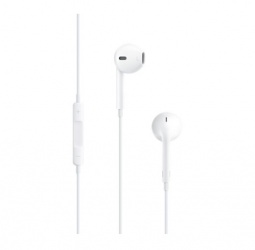 Apple Audífonos EarPods con Control Remoto y Micrófono, Alámbrico, 3.5mm, Blanco 