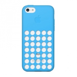 Apple Funda de Silicona para iPhone 5c, Azul 