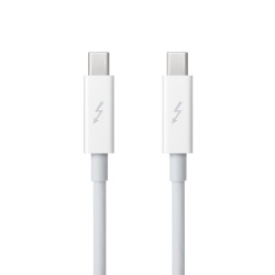 Apple Cable Thunderbolt Macho - Macho, 2 Metros, Blanco 
