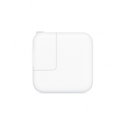 Apple Adaptador/Cargador de Corriente 12W, Blanco 