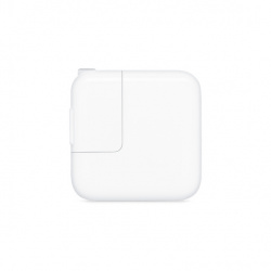 Apple Adaptador/Cargador de Corriente 12W, Blanco ― Caja abierta, producto nuevo. 
