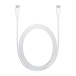 Apple Cable de Carga USB C Macho, 2 Metros, Blanco 