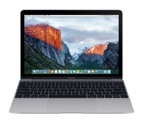 Apple MacBook MLH72E/A 12'', Intel Core M3 1.10GHz, 8GB, 256GB, Mac OS X 10.11 El Capitan, Space Gray (Octubre 2016) 