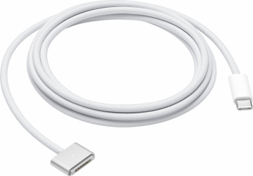 Apple Cable USB-C Macho -  MagSafe 3 Macho, 2 Metros, Blanco 