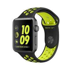 Apple Watch Nike+ OLED, watchOS 2, Bluetooth 4.0, 42mm, Negro/Verde 