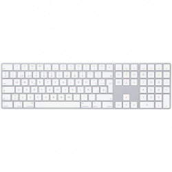 Apple Teclado Magic MQ052E/A, Inalámbrico, Bluetooth, Blanco (Español) ― Equipo de trabajo recuperado 