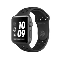 Apple Watch Series 2 Nike + OLED, 	watchOS 3, Bluetooth 4.0, 42mm, Gris/Negro 