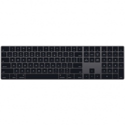 Apple Magic Keyboard con Teclado Numérico, Bluetooth, Gris Espacial (Inglés) 