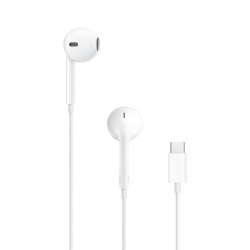 Apple EarPods con Control Remoto, Alámbrico, USB-C, Blanco 