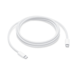 Apple Cable de Carga USB-C Macho - USB-C Macho, 2 Metros, Blanco 