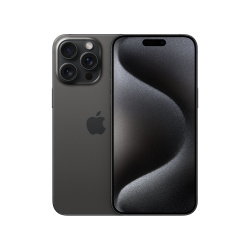 Apple iPhone 15 Pro Max, 512GB, Titanio Negro ― Enlace FaceTime no Compatible 