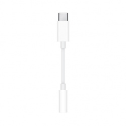 Apple Adaptador USB-C Macho - 3.5mm Hembra, Blanco, para MacBook/iMac 