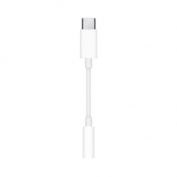 Apple Adaptador USB-C Macho - 3.5mm Hembra, Blanco, para MacBook/iMac 