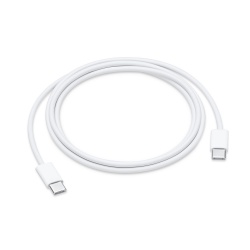 Apple Cable de Carga USB C Macho - USB C Macho, 1 Metro, Blanco, para iPad Pro 