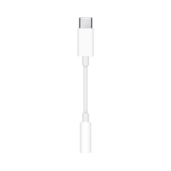 Apple Adaptador USB-C Macho - 3.5mm Hembra, Blanco, para iPod/iPhone/iPad 