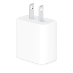 Apple Cargador de Pared MWVV3AM/A, 20W, 20V, 1 x USB-C 