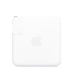 Apple Adaptador/Cargador de Corriente 96W, Blanco 
