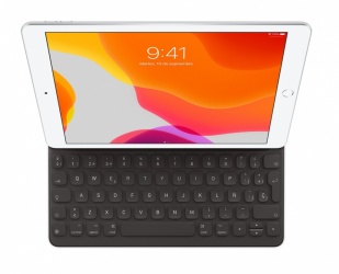 Apple Smart Keyboard MX3L2E/A, Negro, para iPad 10.5