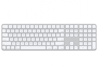 Apple Magic Keyboard Touch ID MXK73EZ/A, Bluetooth, Blanco, Inglés 