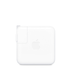 Apple Adaptador de Corriente MXN53AM/A, MagSafe, USB-C, 70W, para MacBook Air/iPhone/iPad/Apple Watch/AirPods 