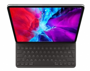 Apple Funda Smart Keyboard MXNL2E/A, Negro, para iPad Pro 3rd/4th/5th/6th. Gen. 12.9