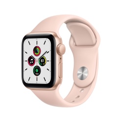 Apple Watch SE GPS, 40mm, Oro/Rosa 