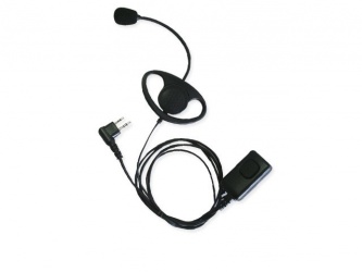 Apricot Auricular con Micrófono A4D0H01, Jack H1, 3.5/2.5'', para Hytera 