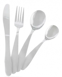 Aquila Juego de Cubiertos Bilbao, 24 Piezas, Acero Inoxidable 