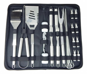 Aquila Juego de Utensilios Carioca, 30 Piezas, Plata 