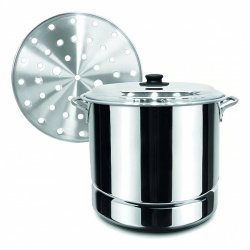 Aquila Olla Vaporera V3248, 28 Litros, Aluminio 