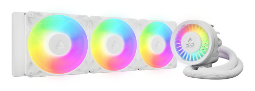 Arctic Cooling Liquid Freezer III Pro 360 A-RGB Enfriamiento Líquido para CPU, 3x 120mm, hasta 3000RPM, Blanco 