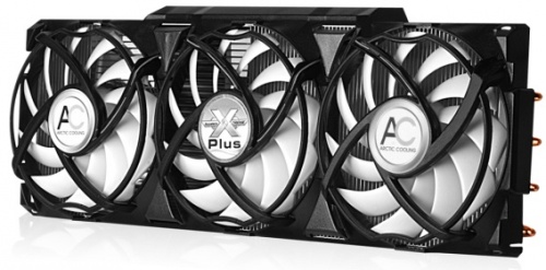 Ventilador Arctic Cooling Accelero XTREME GTX Pro, 92mm, 2000RPM, Negro/Plata 