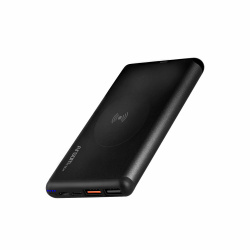 Cargador Portátil ArgomTech Power Bank S12W, 12Ah, Negro  