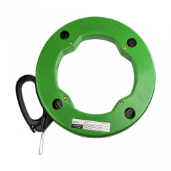 Argos Guía Jalacables 8800030, 10mm x 60 Metros, Acero, Verde 