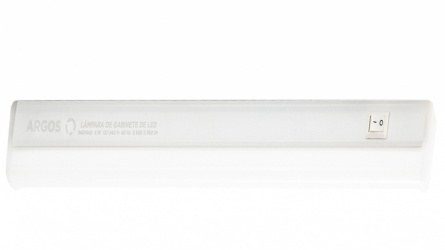 Argos Lámpara LED Regleta 9401445, Interiores, Luz Cálida, 8W, 720 Lúmenes, Blanco 