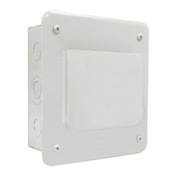 Argos Centro de Carga AQOP4-F, 4 Polos, 60A, Empotrar, Gris 