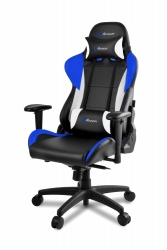 Arozzi Silla Gamer Verona PRO V2, hasta 130Kg, Negro/Azul 