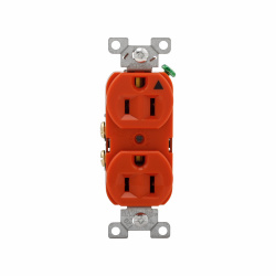 Arrow Tomacorriente IG5262RN, 2 Enchufes, 125V, 15A, Rojo 