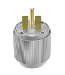 Arrow Hart Clavija, 30A, 250V, Gris 