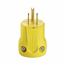 Arrow Hart Clavija Recta, 15A, 125V, NEMA 5-15R, Amarillo 
