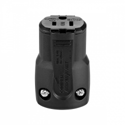 Arrow Hart Conector de Nylon AH5969BK, 15A, 125V, Negro 