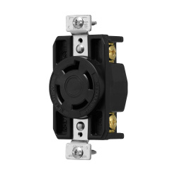 Arrow Hart Tomacorriente AHCL1730R, Nema L17-30R, 600V, 30A, Negro 