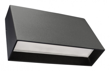 Artlite Lámpara LED para Pared ADE-026, Exteriores, Luz Fría, 10W, 600 Lúmenes, Negro, para Iluminación Comercial/Casa 