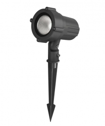 Artlite Lámpara LED para Piso ADE-306, Exterior, Blanco, 12W, 800 Lúmenes, para Casa 