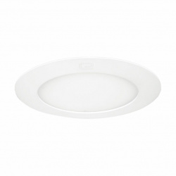 Artlite Lámpara LED para Techo ADO-010, Interiores, Luz Cálida, 6W, 450 Lúmenes, Blanco, para Iluminación Comercial/Casa 
