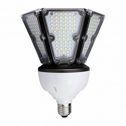 Artlite Foco LED Arbotante ALA-024, Luz Blanca Cálida, Base E26, 50W, 6000 Lúmenes, Blanco, Ahorro de 86%  vs Foco Tradicional 125W 