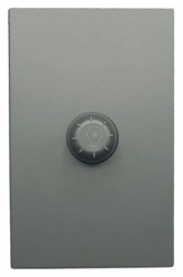 Artlite Atenuador de Luz Giratorio APL-411, 1 Módulo, Gris 