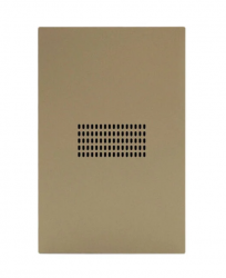 Artlite Placa Ciega para Pared APL-514, 1 Pieza, Dorado  