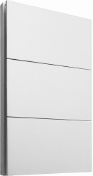 Artlite Apagador APL-703, 3 Botones, 127V, 15A, Blanco 