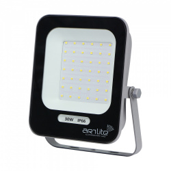 Artlite Reflector LED ARE-004, Luz Fría, 30W, 3150 Lúmenes, Negro 